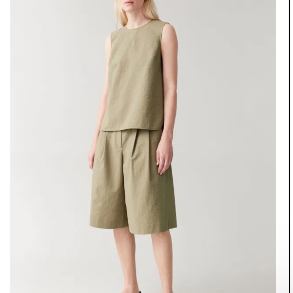 COS Cotton Blend Short Set